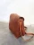 Import Handmade Goat Vintage Brown Leather Purse, Handbag, Satchel With 2 Front Pockets, Women Tote Bag Saddle Bag from India