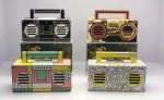 Wireless Bluetooth Speaker Outdoor Portable Card Subwoofer TWS Retro Portable Audio