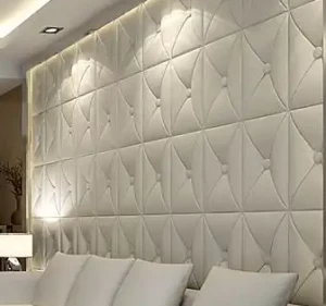 Wholesales Modern New Classy Waterproof Bedroom Wall Panel Upholstered Acoustic Panel