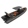 Heavy Duty 28ft RHIB860 ORCA/Hypalon/PVC Semi-rigid Aluminum RIB Inflatable Boats For Sale