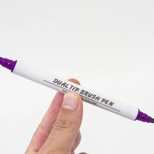 100 color Watercolor Dual-Tip Pens Double Tip Water Color Marker Pen