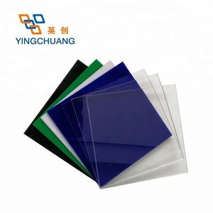 100% virgin PMMA sound barrier cast clear and colors acrylic mirror sheet for building material