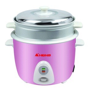 1000W 14Cup 2.8L Drum Rice Cooker With Food Steamer