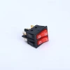 10A Momentary Electric DPDT Rocker Switch 250V T125 With Light