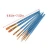 Import 10pcs/lot High Quality Kids Watercolor Gouache Painting Pen Nylon Hair Wooden Handle Paint Brush Set Drawing Art Supplies from China