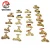 Import 1/2" x 3/4" Bronze color brass stop type bibcock slow open bib water hose tap from China