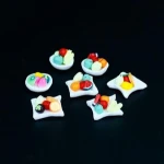 1:20 1:25 scale plastic false model ceramic fruit and vegetable platter dessert dish plate