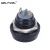 Import 12mm 36V 2A Metal Waterproof 2 Pin Terminals 1NO Domed Head Push Button Switch for Car Boat from China