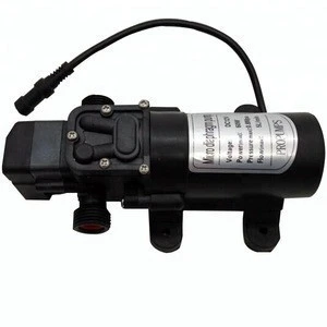 12V Misting Pump 160PSI High Pressure Booster Diaphragm Water Pump Sprayer