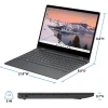 14 inch Touch Screen 2 in 1 Yoga Laptop N95 Convertible 12GB RAM 256GB Fingerprint unlock 360 degree fold Notebook Computer