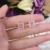 Import 14k Glod Iced out bling pink girl stud earring white pink radiant princess cut halo diamond wedding gift from China