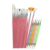 15 Pcs Professional Nail Brush Beauty Tools Acrylic Nail Art Brush
