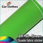 1.52x15m Car Film Roll Stickers, Suede Fabric Vinyl Film Wrap