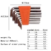 1.5mm-6mm Factory Supply High Strength Alloy Steel Wrench Hex Allen Key
