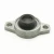 Import 15mm shaft size  KFL002 2 bolts mounted aluminum zinc alloy flange pillow block units ball bearing for 3D printer and CNC from China