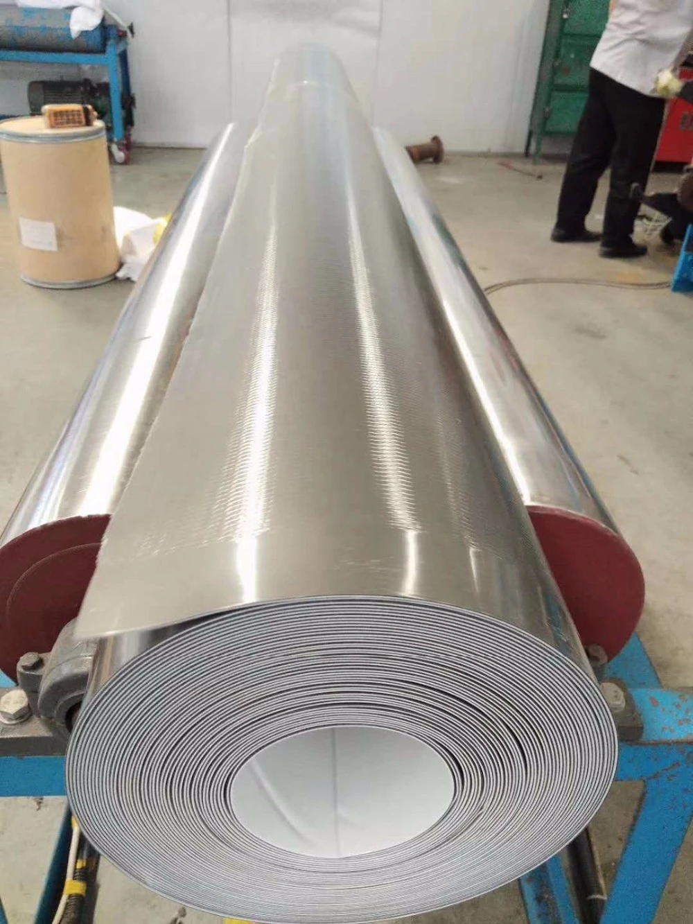 1.5mm Thickness 3.0m Width pvc tpo Waterproof Breathable Membrane materials For Roof