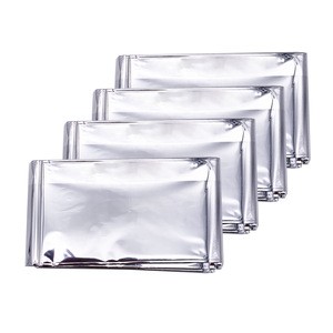 160x210 cm Aluminium first aid emergency foil Blankets for camping hiking