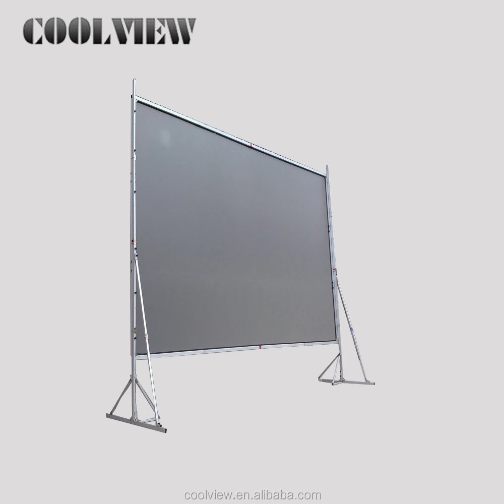 16:9 300 250 200 inch fast frame foldable fast- fold quick folding big cinema large outdoor projector projection screen