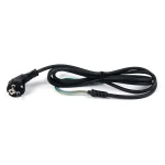 16A 250V 100% COPPER RUBBER JACKET BLACK KOREA POWER SUPPLY CORD