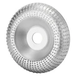 16mm Wood Angle Grinding Wheel DIY Woodworking Tools Carbon Steel Sanding Carving Shaping Disc Abrasive Tool For Angle Grinder