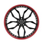 17 18 19 Inch 5*108 5*115 2 Piece Forged Wheels Rims For BMW A6 A7 A7 Q5 Q7 Series