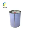 18 Liter metal paint bucket/tin pail with flexible spout and metal handle,round tin bucket/barrel/drum