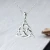 Import 18k gold plated geometric shape 925 sterling silver necklace from China