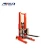 Import 1T hydraulic pump jack hand pallet truck semi electric forklift from China