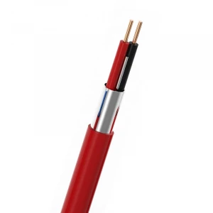 2 core 10 core copper flexible conductor shielded 1.5mm 2.5mm 4mm fire alarm wire cable