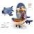 Import 2-in-1 Aircraft Tableware Theme Pretend Play Toy Plastic Ice Cream Supermarket Food Cooking Kids Kitchen Toys Set from China