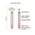 Import 2-IN-1 Electric Jade Roller Facial Massager Vibrating Rose Quartz Roller from China