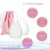 Import 2 Sizes Reusable Soft Medical Silicone Ladies Women Menstrual Period Cup With Storage Bag from China