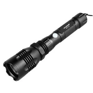 200m long beam hunting torch light CREE XB-T 6000K USB Charger  LED Flashlight with compass