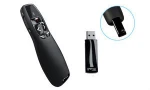 200m rf 2.4GHz battery powered remote control ppt presentation laser pointer 650nm