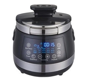 2017 Brand-new design smart touch control 16 in 1 multi-function one button releasing pressure cooker