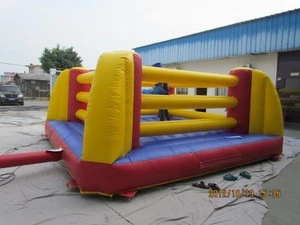 2017 HOT selling Inflatable boxing ring, wrestling ring, Interactive Boxing Ring Games Pugilism