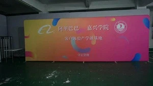 2018 customized indoor advertising event promotional banner stand