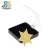 Import 2018 Free Sample cheap metal star shaped gold metal badge from China