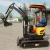 Import 2018 Hot newest Chinese high quality mini excavator for export from China