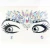 Import 2018 new design adult rhinestone tattoo gems body face art stickers wholesale from China
