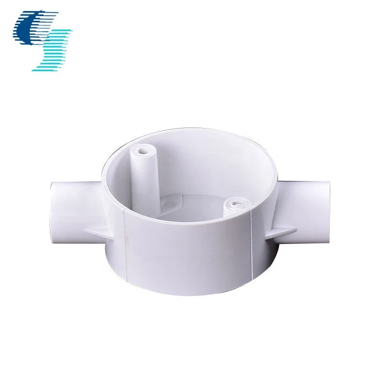 2019 Hot Sales Plastic Pipe Fittings Electrical Conduit Pipe Fittings