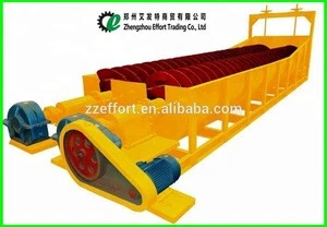 2019 Large processing capacity double spiral sand washer, double screw sand washer, sand washing machine