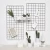 Import 2019 metal wire grid photo wall home decoration for wall decorative home decor wall from China