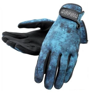 2019 New design neoprene diving sports gloves best waterproof amara diving swimming gloves for men women