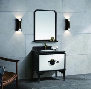 2019 New design wood bathroom vanity home furniture bathroom