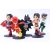 Import 2019 Newest ABS PVS Plastic Super Hero Movable Action Figures With Base Plate Cartoon Model Toy Cute Car Decoration from China