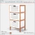 Import 2020 good quality three tier storage cabinets bamboo home kitchen storage from China
