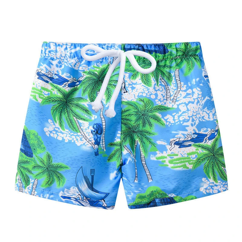 2020 Leisure Boys Teen Beach Shorts Swim Trunks Swimming Short Bathing Suit Baby Boy Kids Swimwear Casual Teen Pants
