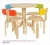 Import 2020 new design children furniture kids bedroom sets assemble study children table and chair set from China