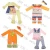 Import 2020 new fashion spring autumn long sleeve kids party dress girls casual comfortable children clothes girls from China
